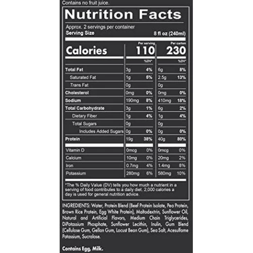 Протеин Redcon1 MRE 500 ml /2 servings/ Strawberry Shortcake: Вид Многокомпонентные
