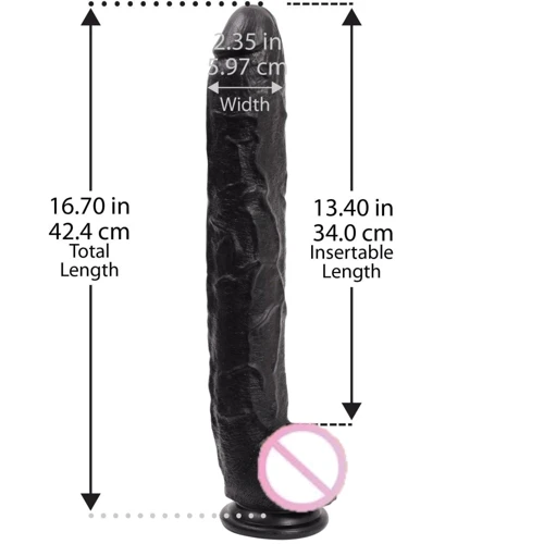 Фаллоимитатор Doc Johnson Dick Rambone Cock Black (в ПЭ пакете!)