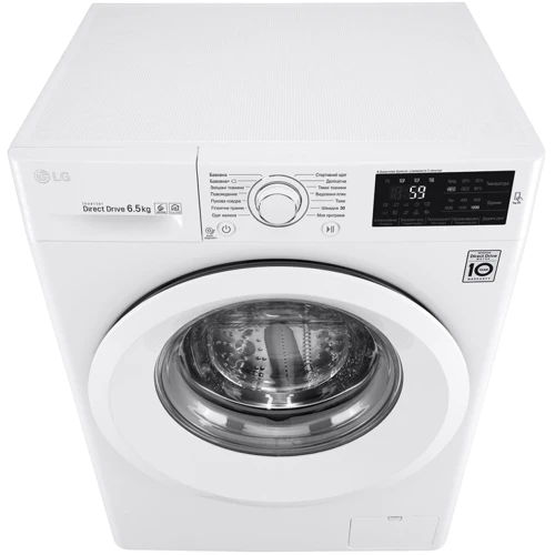 Стиральная машина LG F2J5WN3W: Максимальная скорость отжима, об/мин 1200