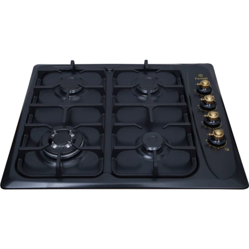 Варочная поверхность газовая Perfelli HGM 61629 BL RETRO: Расположение панели Спереди справа