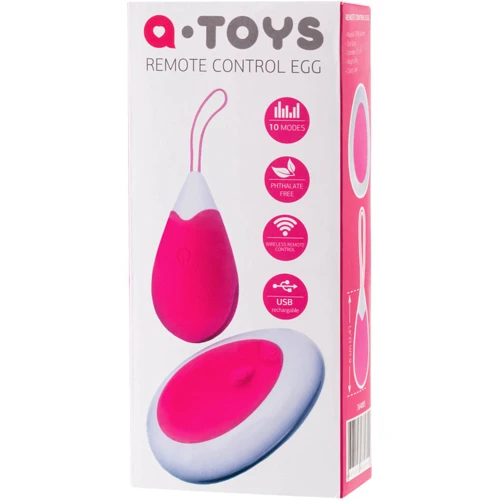 Виброяйцо Toyfa A-Toys Remote Control Egg Pink