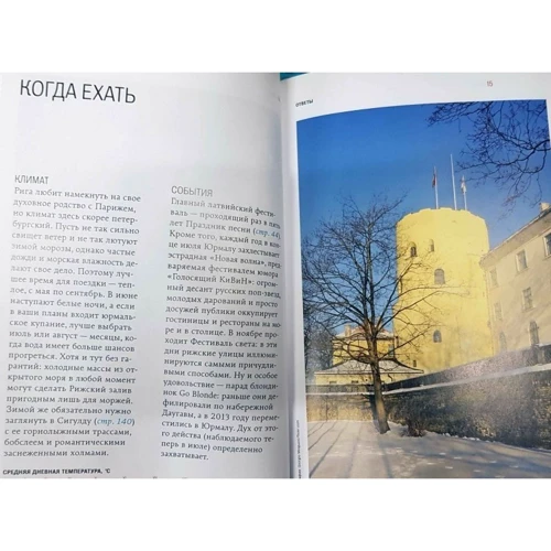 Рига. Путівник Афіші: Обкладинка М'яка