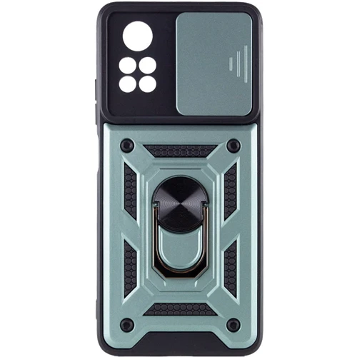 Чохол для телефона Mobile Case Camshield Serge Ring Green для Xiaomi Poco X4 Pro 5G: Сумісність Xiaomi Poco X4 Pro 5G