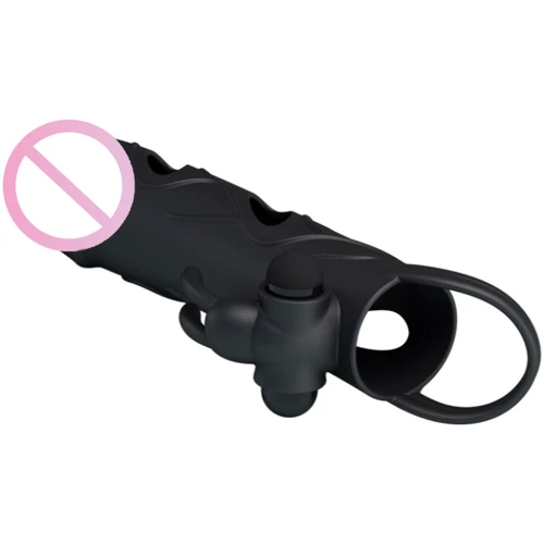 Насадка на член LYBAILE Pretty Love Penis Sleeve 5.5 "Black