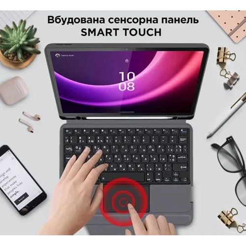 Аксессуар для планшетных ПК AirOn Premium Case Smart Keyboard Black for Lenovo Tab P11 TB-J606F / P11 Plus фото 9