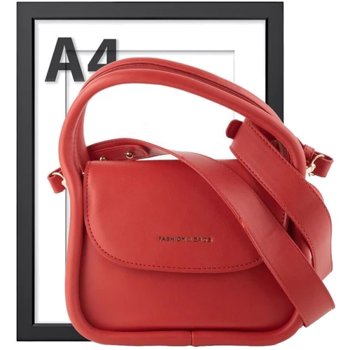 Жіноча сумка крос боді Valiria Fashion червона (5DETAA2013-1): Матеріал Искусственная кожа