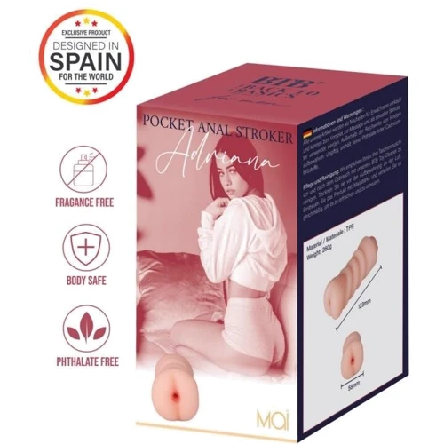 Двухсторонний мастурбатор MAI BTB Pocket Vagina - Adriana