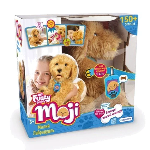 Интерактивная игрушка My Fuzzy Friends – Лабрадудль Moji: Рекомендуемый возраст от 6 лет