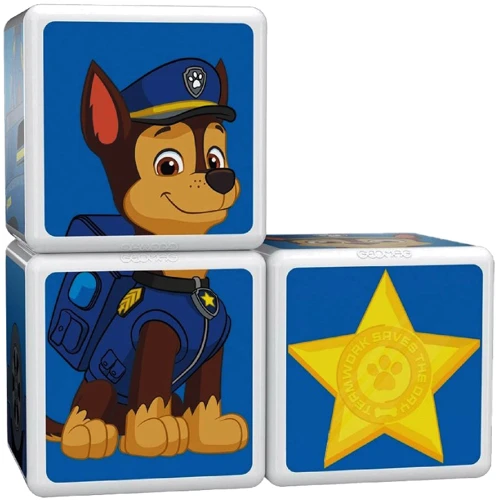 Geomag MAGICUBE PawPatrol - Chase Vehicle | Магнитные кубики Полицейская машина: Рекомендуемый возраст от 2 лет