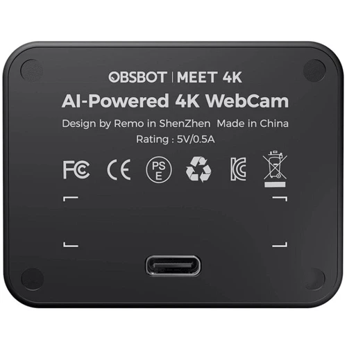 OBSBOT Meet 4K AI-Powered 4K Webcam фото 4