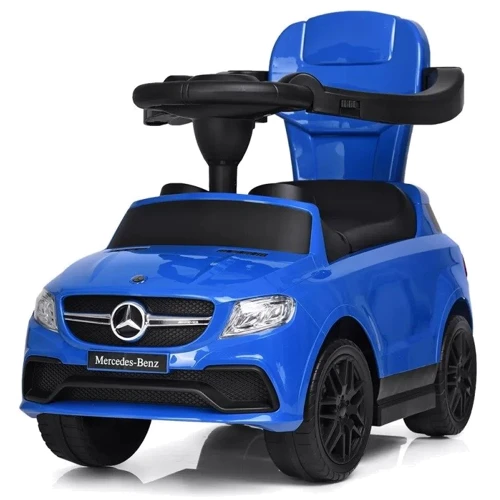 Каталка-толокар Bambi 2в1 синій (Z3288-12)