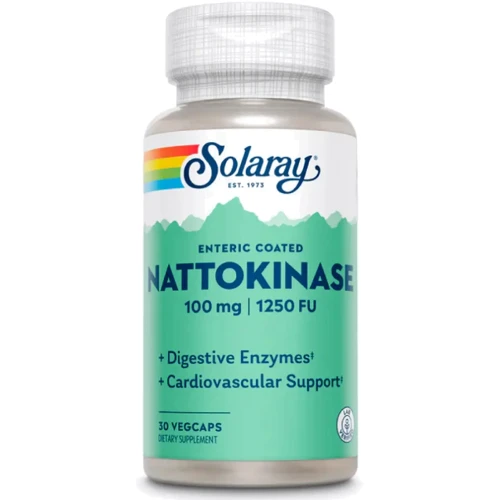 Solaray Nattokinase Наттокіназа 100 мг 30 капсул