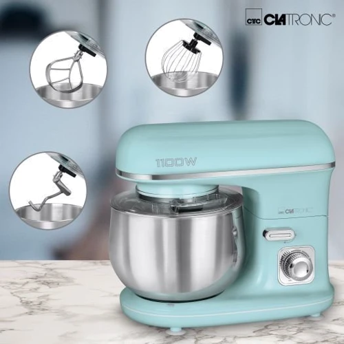 Кухонний комбайн Clatronic KM 3711 Green: Потужність, Вт 1100