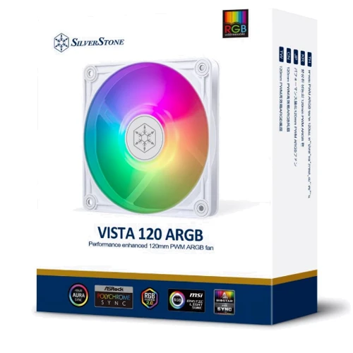 Кулер Silver Stone Vista VS120W-ARGB (SST-VS120W-ARGB): Уровень шума, dB 30.6