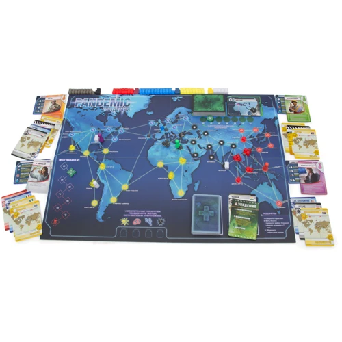 Настольная игра Пандемия: Возраст от 10-ти лет