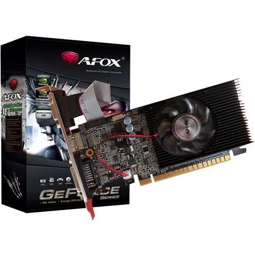 Видеокарта AFOX GeForce G210 1 GB (AF210-1024D3L5): Объем памяти, Гб 1