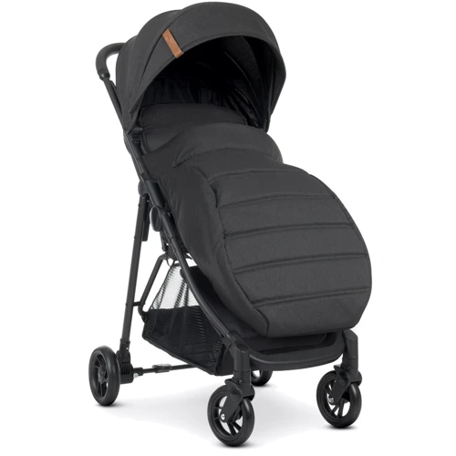 Дитяча коляска Bambi Black Matt Чорна (M 4249-2 Black Matt) фото 9