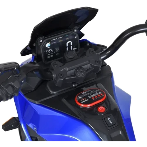 Дитячий електромотоцикл 3 колісний Bambi Racer BMW синій (M 5037EL-4)