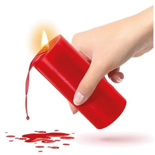БДСМ cвеча низкотемпературная Fetish Tentation SM Low Temperature Candle Red