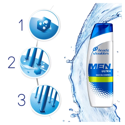 Head & Shoulders Men Ultra 400 ml Шампунь против перхоти Максимальний контроль над жирностью: Пол Для мужчин