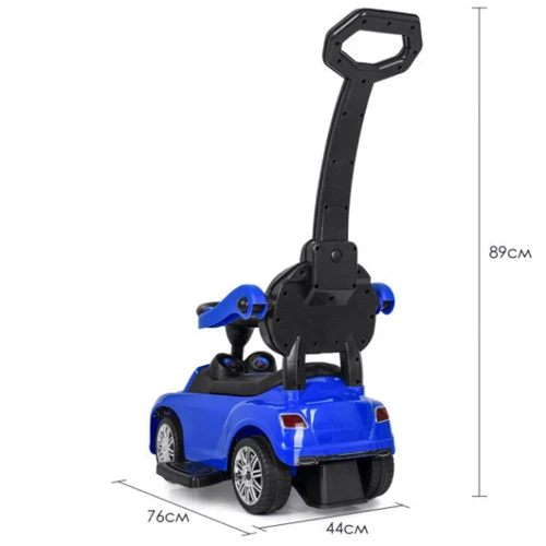 Машинка-каталка з штовхачем Bambi M 3901L-4