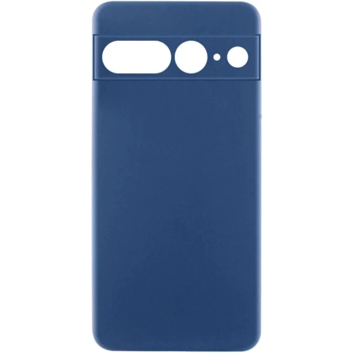 Чехол для телефонов Lakshmi Case Silicone Cover Full Camera Navy Blue for Google Pixel 7 Pro