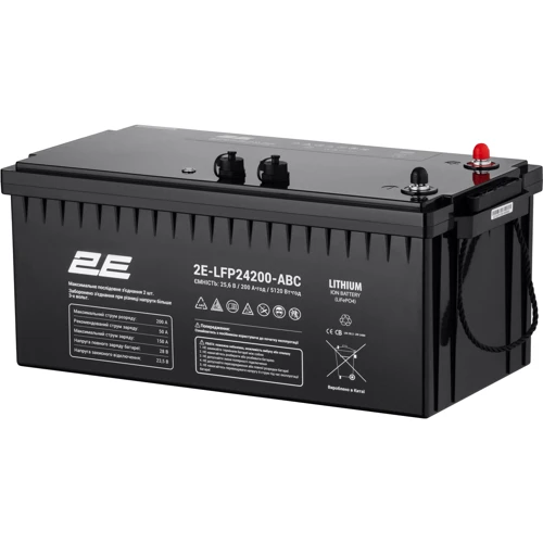 Аккумуляторная батарея 2E LFP24 24В, 200А 8S UA