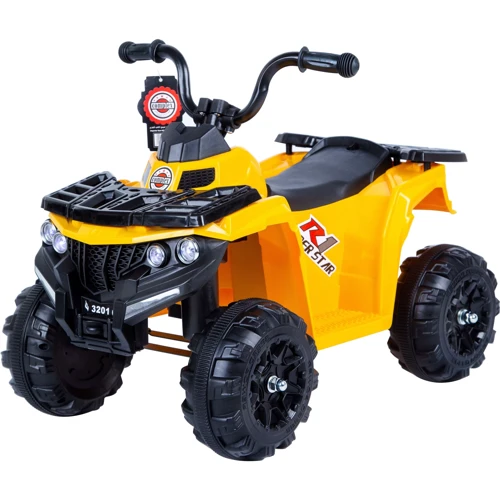 Дитячий електромобіль-квадроцикл BRJ-3201- yellow