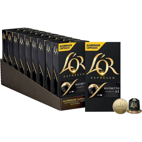 Кава в капсулах L'OR Ristretto шоубокс 100х5.2 г (8711000891650)