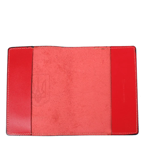 Обложка для документов DNK Leather красная (DNK-Passport-Kcol-H): Пол Унисекс