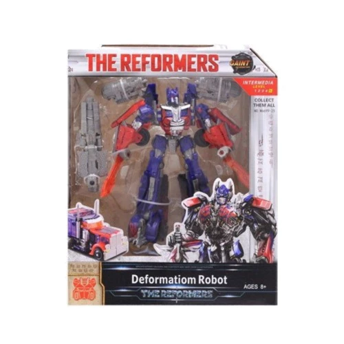 Трансформер Optimus Prime GAINT машинка+робот Синий с красным (W6699-25-1)