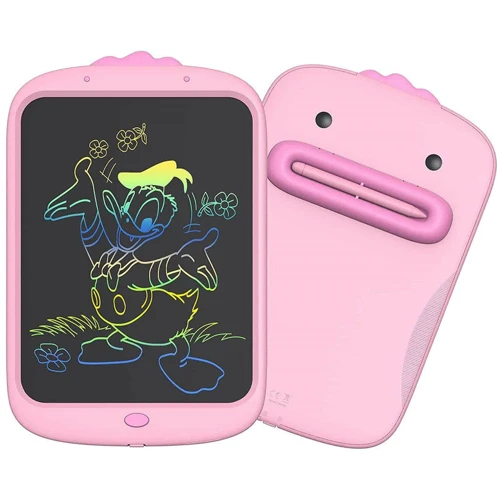 Детский LCD планшет для рисования Beiens Утенок 10” Multicolor розовый (К1001pink): Производитель Beiens