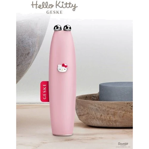 Микротоковая ручка для подтяжки лица GESKE MicroCurrent Face-Lift Pen 6 в 1 by Hello Kitty Pink (HK000014PI01) фото 6