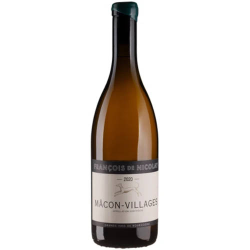 Вино Francois de Nicolay Macon Village 2020 біле сухе 0.75 л (BWT7332)