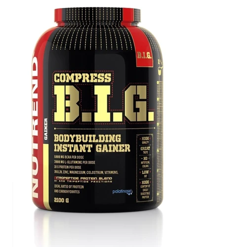 Гейнер Nutrend Compress B.I.G 2100 g /30 servings/ Vanilla