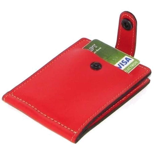 Женский зажим для денег DNK Leather красный (DNK Euro Clamp col.H): Тип Зажимы для денег