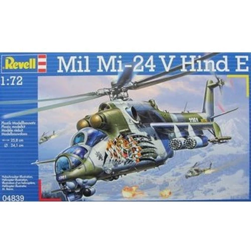 Revell (1:72) Вертоліт Mil Mi-24 Hind D / E (04839)
