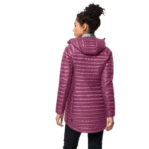 Пуховик Jack Wolfskin Atmosphere Coat W 1204691-2094 42 фиолетовый демисезонный с капюшоном: Страна производитель Бангладеш