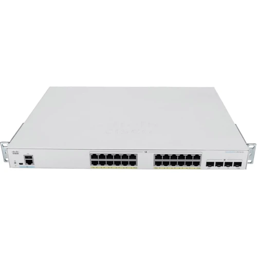 Сетевой коммутатор Cisco CBS350-24FP-4G-EU