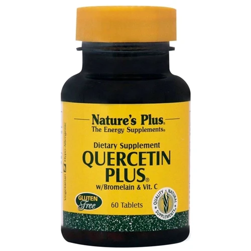 

Nature's Plus Quercetin Plus, 60 Tablets (NTP2563)
