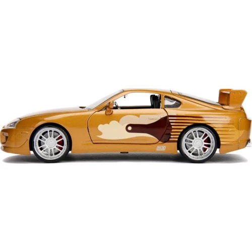 Машина металлическая Jada Форсаж Toyota Supra 1995 Оранжевая 1:24 (253203015) фото 5