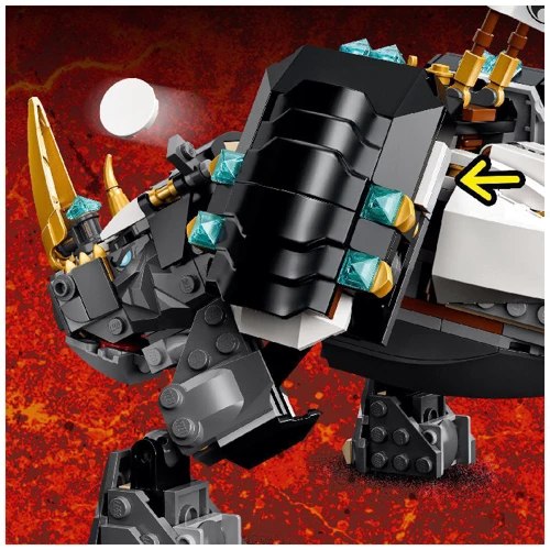 LEGO NINJAGO Робоносорoг Зейна (71719) фото 7