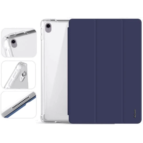 Аксессуар для iPad BeCover Soft Edge with Pencil mount Deep Blue for iPad 10.9 (2022 / 2024) / iPad 11 2025 (709185): Тип аксессуара чехол