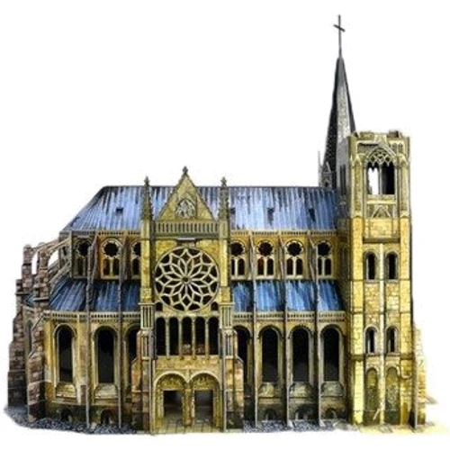 Сборная модель из картона Средневековый город: "Готический собор" (Умная бумага 255): Производитель Умная бумага