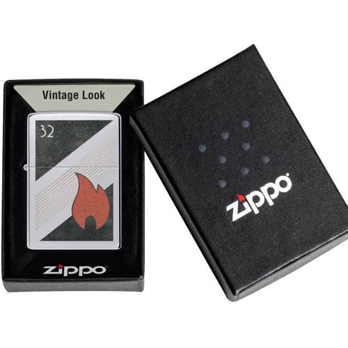 Запальничка Zippo 32 Flame Design 48623: Виробник Zippo