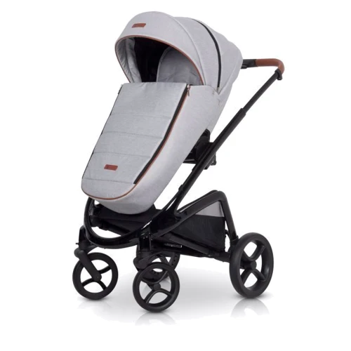 Универсальная коляска 2 в 1 Euro-Cart Express 9023-ECE-06, grey fox, серый: Количество блоков 2