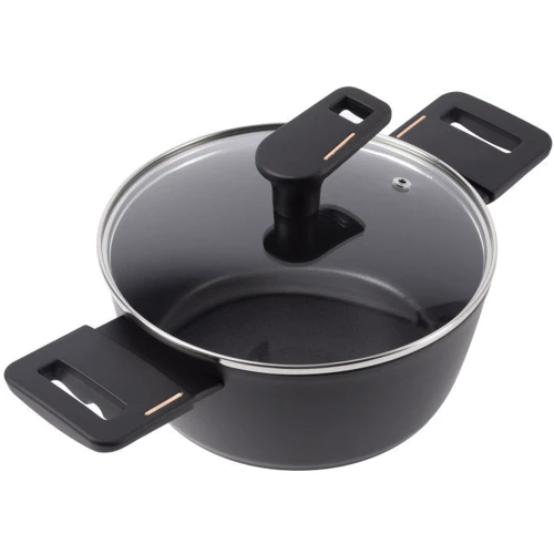 Кастрюля Bergner Copper 24 см (BG-30294-BK): Тип Традиционная