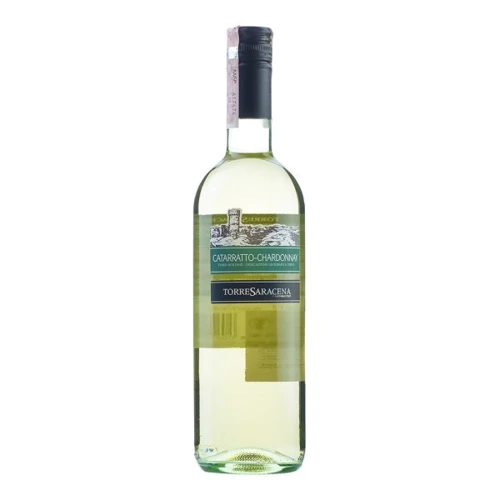 Вино Torre Saracena Cataratto-Chardonnay белое сухое 0.75л