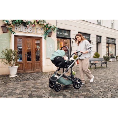 Прогулянковий візок Britax Römer SMILE 5Z Dusty Rose (2000039702): Матеріал коліс полиуретан