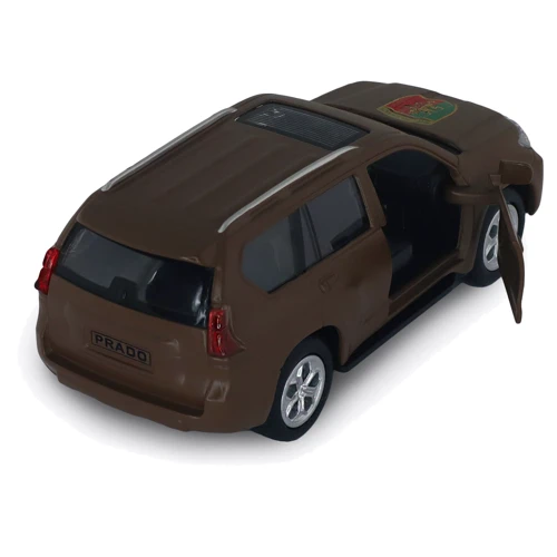 Автомодель TechnoDrive серии Шевроны Героев - Toyota Prado - 24 ОМБр (KM618824) фото 10